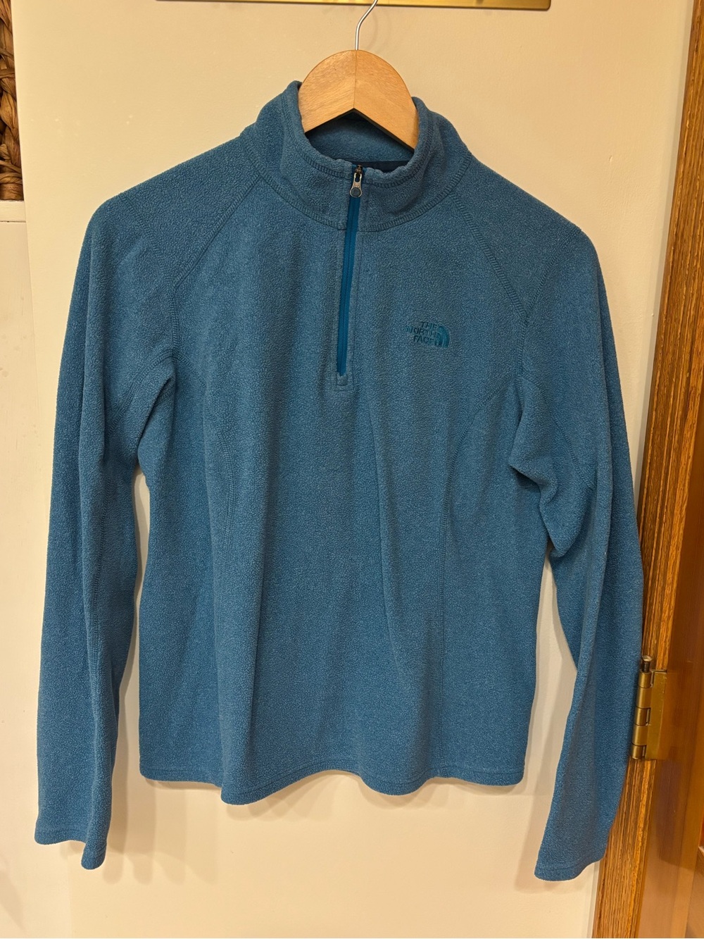 The North Face Blue Quarter-Zip Fleece Pullover